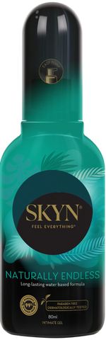 Naturally Endless 80ml – Water Based Lubricant Gel with Naturally Derived Ingredients One Size > Lube > Water Based