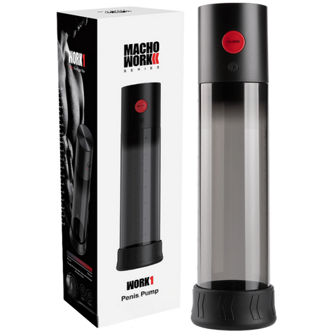 Macho Work 1 – Luxury Stepless Suction Penis Pump Default Title > Pumps > Penis Pumps Electric