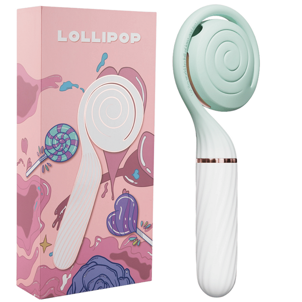 Lollipop Intelligent Suction And Pulsating Clitoral Vibrator Teal > Sex Toys For Ladies > Air Pulsation