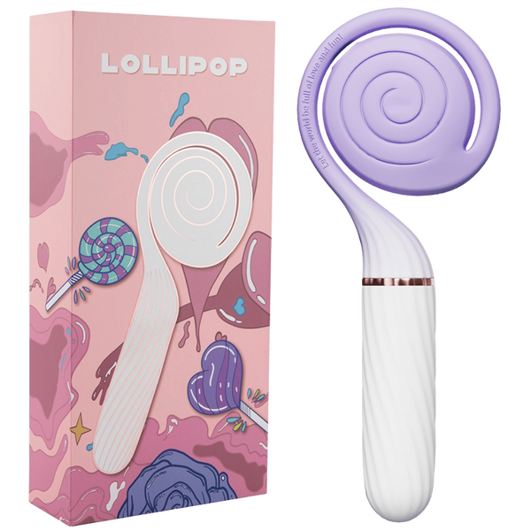 Lollipop Electromagnetic Suction And Pulsing Vibrator Purple > Sex Toys For Ladies > Air Pulsation