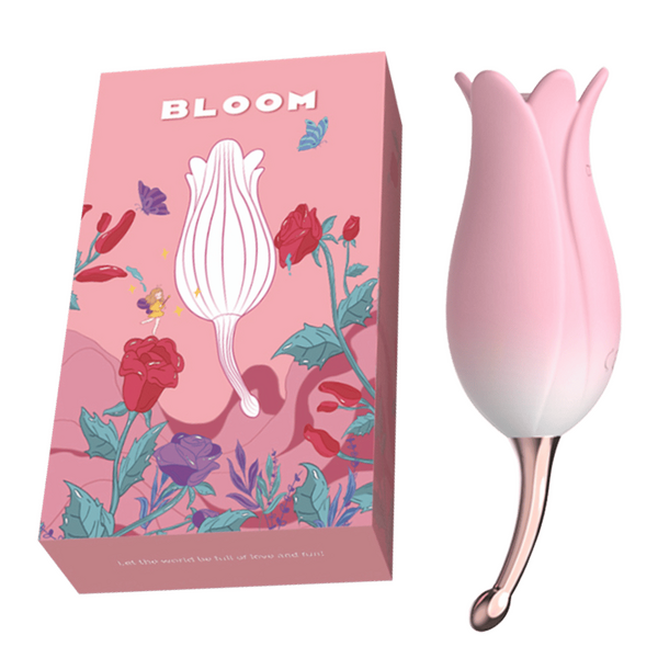 Bloom High Frequency Ultrasonic Silicone Clitoral Vibrator Default Title > Sex Toys For Ladies > Clitoral Vibrators and Stimulators