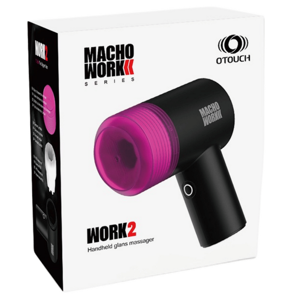 Macho Work 2 – Air Suction Tapping 10 Vibration Modes Glans Massager Default Title > Sex Toys For Men > Masturbators > Vibrating Main image