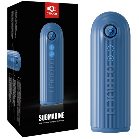 Submarine Submersible Thrusting Contracting Vibrating Male Masturbator – Luxury Male Masturbator > Sex Toys For Men > Masturbators Premium