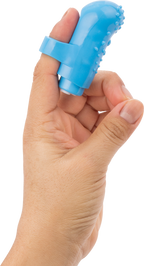 Charged Fing O Rechargeable Mini Finger Vibrator with Vooom Technology Silicone and ABS > Vibrators > Finger Vibrators