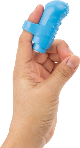 Charged Fing O Rechargeable Mini Finger Vibrator with Vooom Technology Silicone and ABS > Vibrators > Finger Vibrators