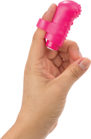 Charged Fing O Rechargeable Mini Finger Vibrator with Vooom Technology Silicone and ABS > Vibrators > Finger Vibrators