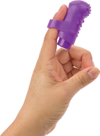 Charged Fing O Rechargeable Mini Finger Vibrator with Vooom Technology Silicone and ABS > Vibrators > Finger Vibrators