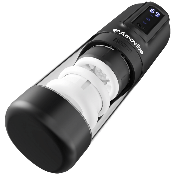 Porsha Automatic Masturbator – Vibrating and Heating Male Pleasure Device > Sex Toys For Men > Masturbators Premium