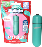 Screaming O 4B Bullets – Low Pitch Bass Motor Compact Vibrator with Long-Lasting Batteries Kiwi > Vibrators > Mini Vibrators