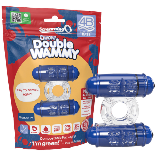Double Wammy 4B Low Pitch Bass Blue > Sex Toys > Couples Toys