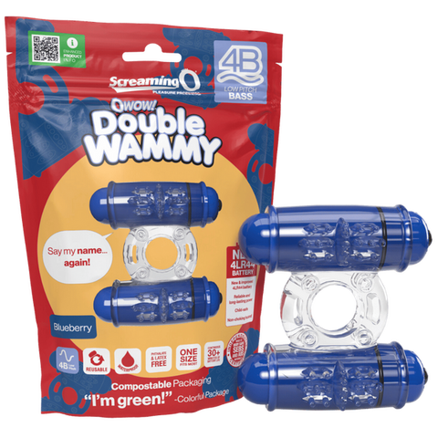 Double Wammy 4B Low Pitch Bass Blue > Sex Toys > Couples Toys