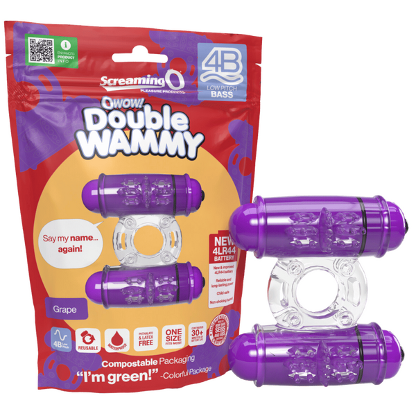 Double Wammy 4B Low Pitch Bass Purple > Sex Toys > Couples Toys