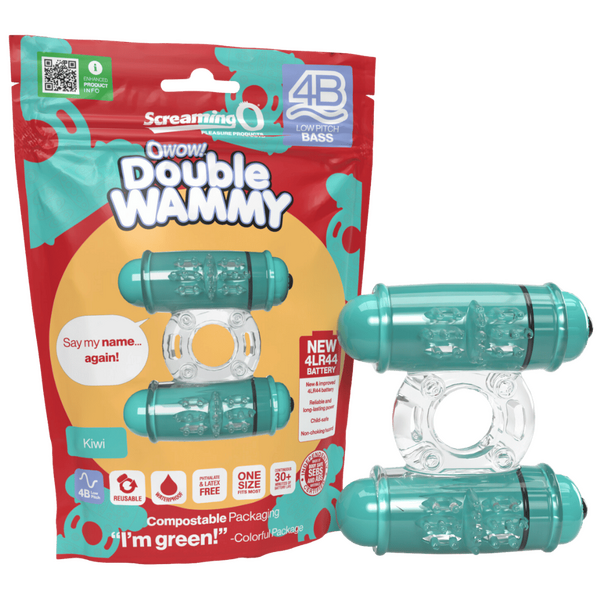 Double Wammy 4B Low Pitch Bass Green > Sex Toys > Couples Toys