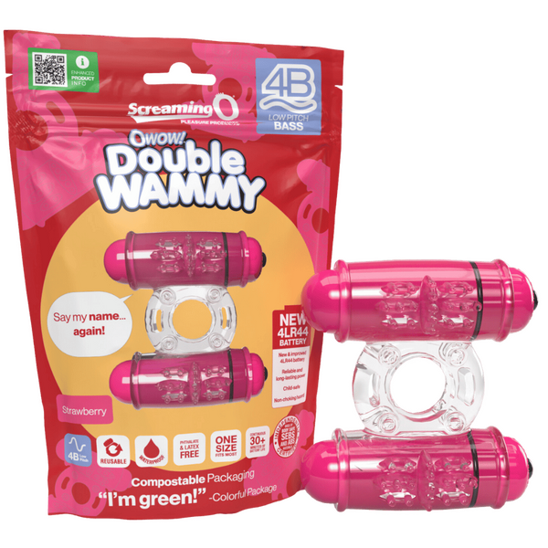 Double Wammy 4B Low Pitch Bass Red > Sex Toys > Couples Toys