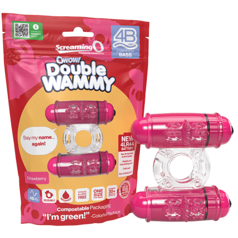 Double Wammy 4B Low Pitch Bass Red > Sex Toys > Couples Toys