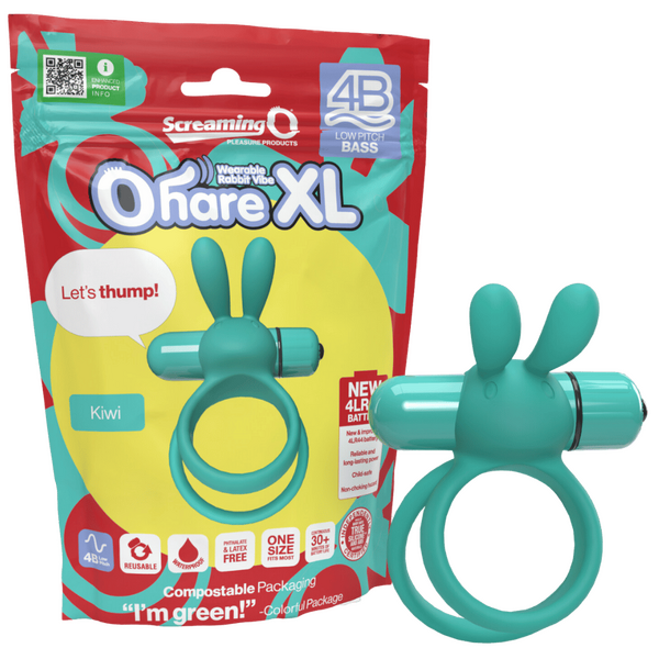 Ohare Xl Bass – 5 Speeds Pulse Reinforced Ring Rabbit Vibrator Kiwi > Vibrators > Ladies > Rabbit