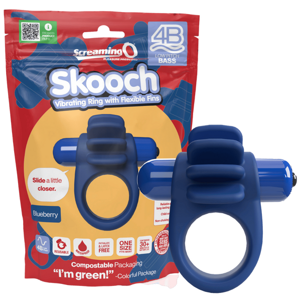 Skooch 4B Low Pitch Bass (Blueberry) Blueberry > Sex Toys > Couples Toys
