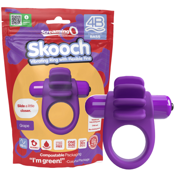 Skooch 4B Low Pitch Bass (Grape) Purple > Sex Toys > Couples Toys