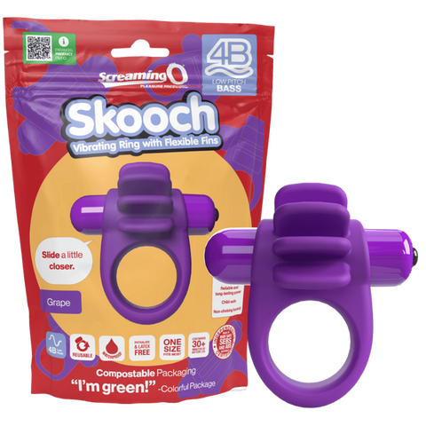 Skooch 4B Low Pitch Bass (Grape) Purple > Sex Toys > Couples Toys