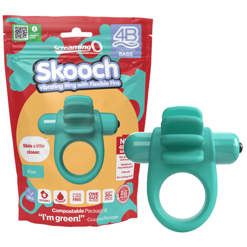 Skooch 4B Low Pitch Bass (Kiwi | Strawberry) Green > Sex Toys > Couples Toys