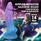 Atlanteans 7.4 Inch Silicone Vibrator – Suction Base Waterproof Vibrator > Dildos > Fantasy