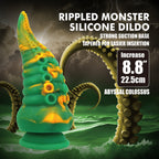 Abyssal Colossus – Silicone 8.8 Inch Dildo with Pronounced Ridges > Dildos > Fantasy