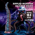 Maelstrom Beastlord – 18.5 Inch Wavy Double Layered Tentacle Dildo > Dildos > Oversized Toys