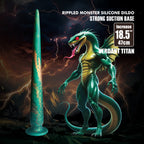 Verdant Titan Tapered Suction Base 18.5 Inch Anal Dildo > Anal Range > Oversized Anal Toys