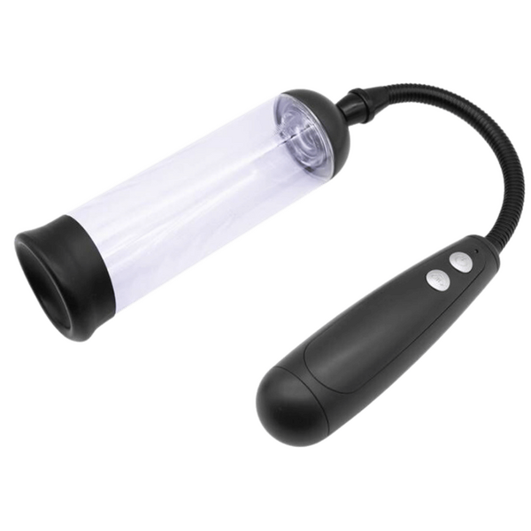 Vaczilla X19 Cylinder (Clear) – USB Rechargeable Penis Pump with Silicone Sleeve and Ring > Pumps > Penis Pumps