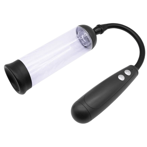 Vaczilla X19 Cylinder (Clear) – USB Rechargeable Penis Pump with Silicone Sleeve and Ring > Pumps > Penis Pumps