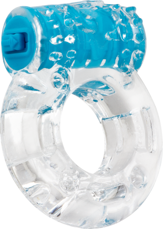 Screaming O Colour Pop Quickie Plus – Stretchy Vibrating Erection Ring with Clitoral Stimulator > Cock Ring > Vibrating