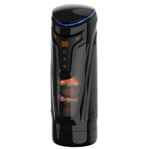 Warrior Heartbeat Nexus Ecstasy – Heated Thrusting Male Masturbator with Vibrations > Sex Toys For Men > Masturbators > Vibrating