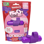 FingO Slim 4T – Waterproof Compact Finger Vibrator with High Pitch Treble Vibrations Grape > Vibrators > Finger Vibrators