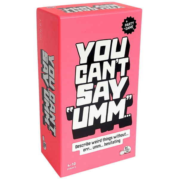 You Can't Say Umm Party Board Game – Team-Based Game for 4 to 10 Players One Size > Novelties > Card Games