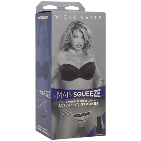Vicky Vette Main Squeeze – Squeezable Grip Masturbator Sleeve Default Title > Sex Toys For Men > Masturbators > Pornstar
