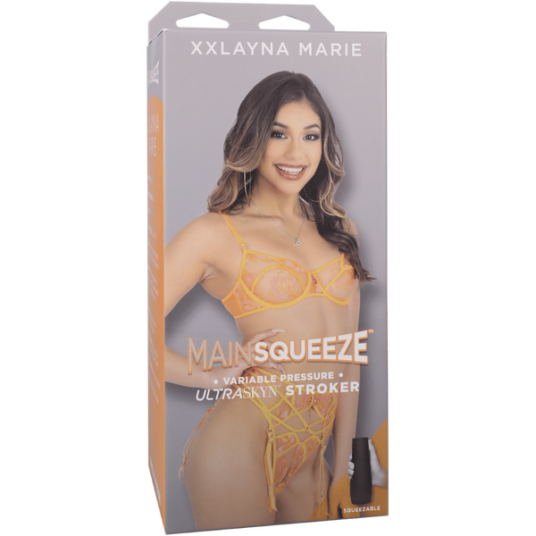 Xxlayna Marie Main Squeeze Ultraskyn – Handcrafted Variable Pressure Stroker Tan > Sex Toys For Men > Masturbators > Pornstar