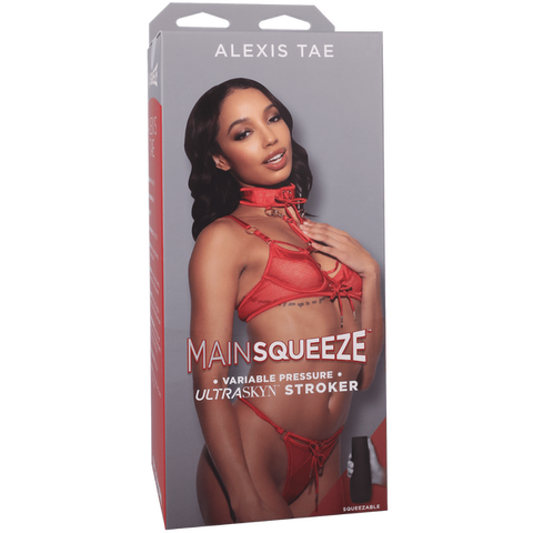 Alexis Tae Main Squeeze ULTRASKYN – Textured Heatable Pussy Stroker Brown > Sex Toys For Men > Masturbators > Pornstar