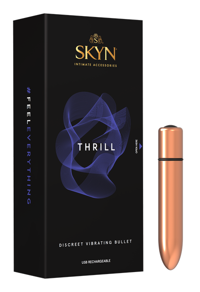 SKYN Thrill – USB Rechargeable Vibrating Bullet One Size > Vibrators > Mini Vibrators