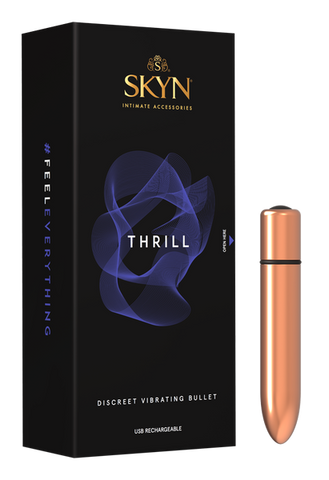 SKYN Thrill – USB Rechargeable Vibrating Bullet One Size > Vibrators > Mini Vibrators