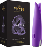 Skyn Caress – 10 Mode Vibrating Clitoris Stimulator with Ultra Soft Finish One Size > Sex Toys For Ladies > Clitoral Vibrators and Stimulators