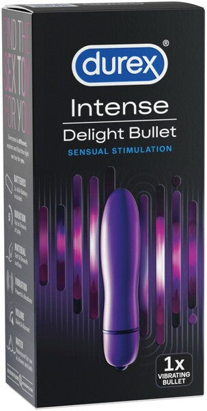 Durex Intense Delight Bullet – Compact Powerful Vibrator One Size > Vibrators > Mini Vibrators