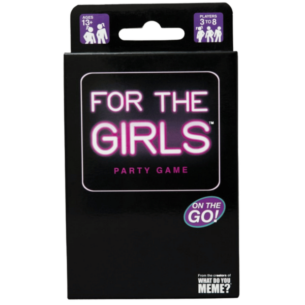 For The Girls Travel Edition – Card Game for 3-8 Players Ages 13 and Up One Size > Novelties > Card Games