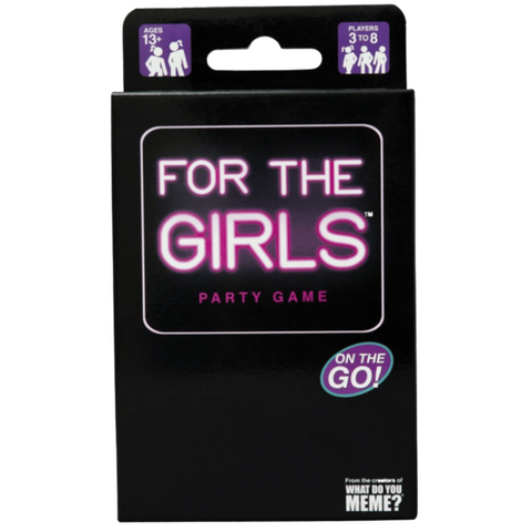 For The Girls Travel Edition – Card Game for 3-8 Players Ages 13 and Up One Size > Novelties > Card Games