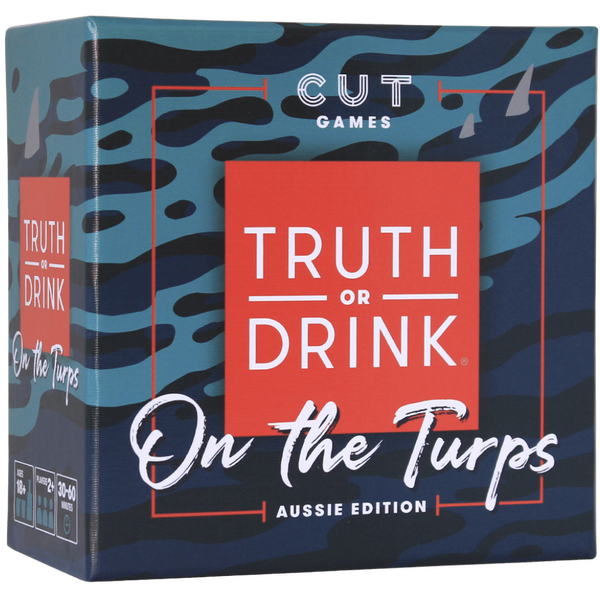 Truth or Drink On The Turps Aussie Edition – Adult Party Card Game One Size > Novelties > Card Games