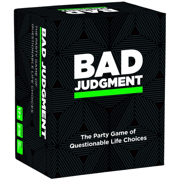 Bad Judgment Party Game – Multiplayer Social Trivia Game for Ages 17 and Up One Size > Novelties > Card Games