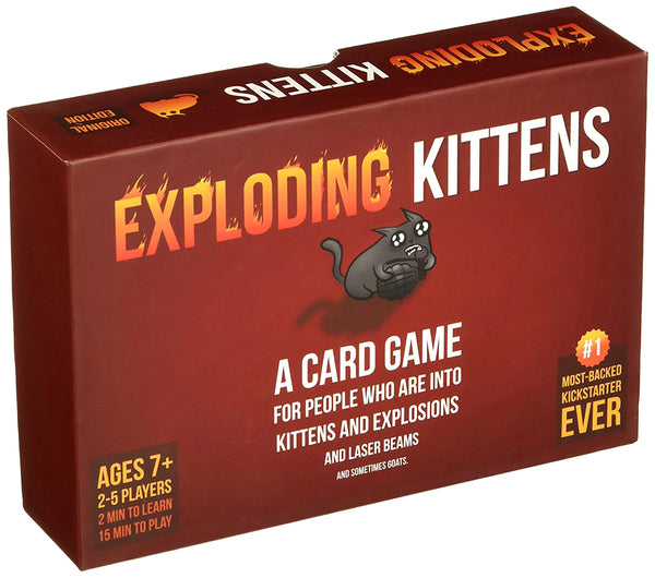 Exploding Kittens Original Edition – Card Game One Size > Novelties > Card Games