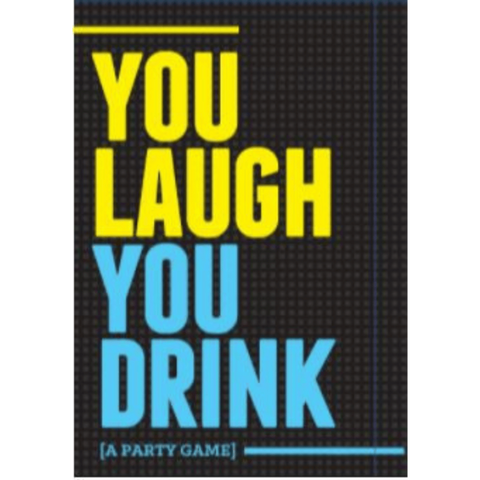 You Laugh You Drink – Card Game With 200 Prompts on 100 Cards Party Game One Size > Novelties > Card Games