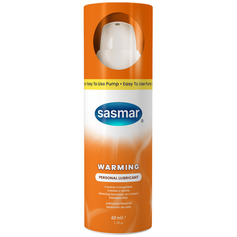 Sasmar Warming – Premium Water-Based Personal Lubricant 60ml One Size > Lube > Water Based