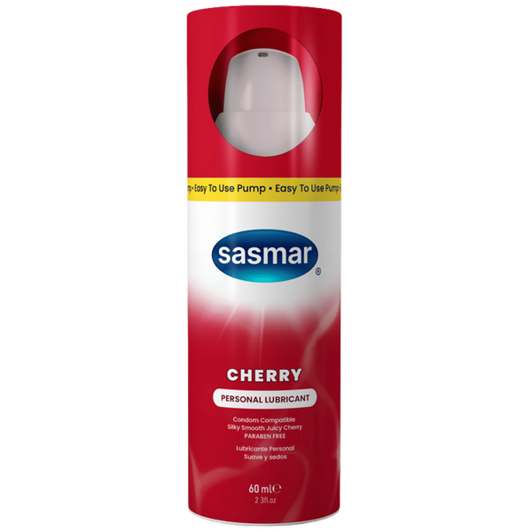 SASMAR Cherry Flavor Personal Lubricant – 60ml Lubricant One Size > Lube > Flavoured