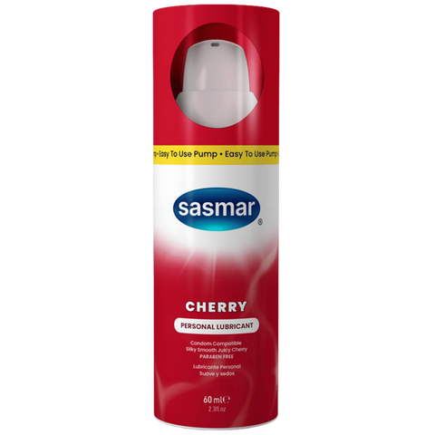 SASMAR Cherry Flavor Personal Lubricant – 60ml Lubricant One Size > Lube > Flavoured
